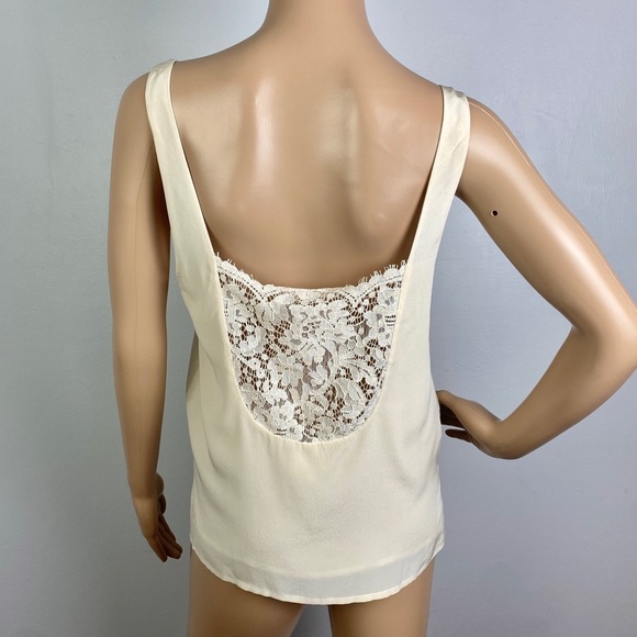 NEW CAMI NYC REVOLVE BEIGE SILK TOP - Picture 6 of 7